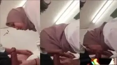 Karyawan Hijab Main Belakang Pas Jam Kerja Panas